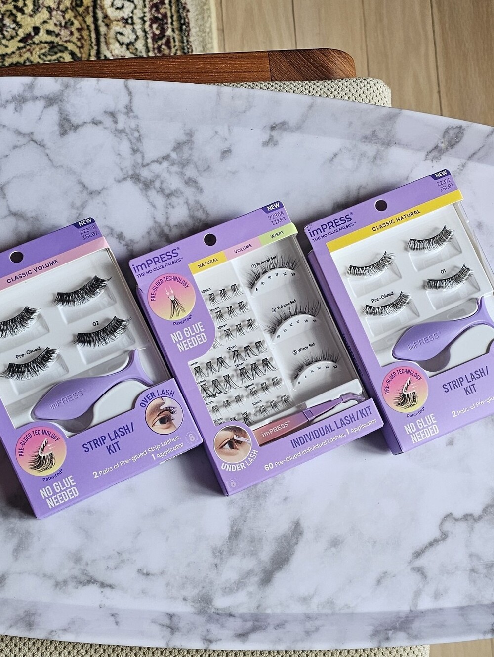 imPRESS Strip & Individual Lash Kits - Trio